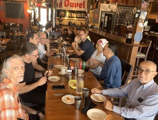 Brunch at Cafe Brussels before 2023 Seminar